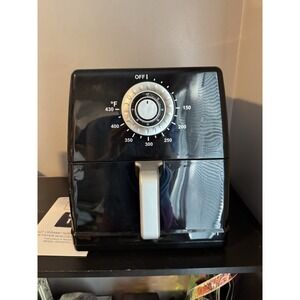 Paula Deen 8.5 Qt Ceramic Nonstick Air Fryer XXL Black EUC